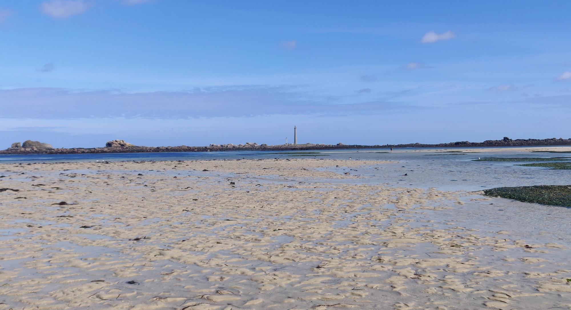 L'ile vierge vue de Stagadon